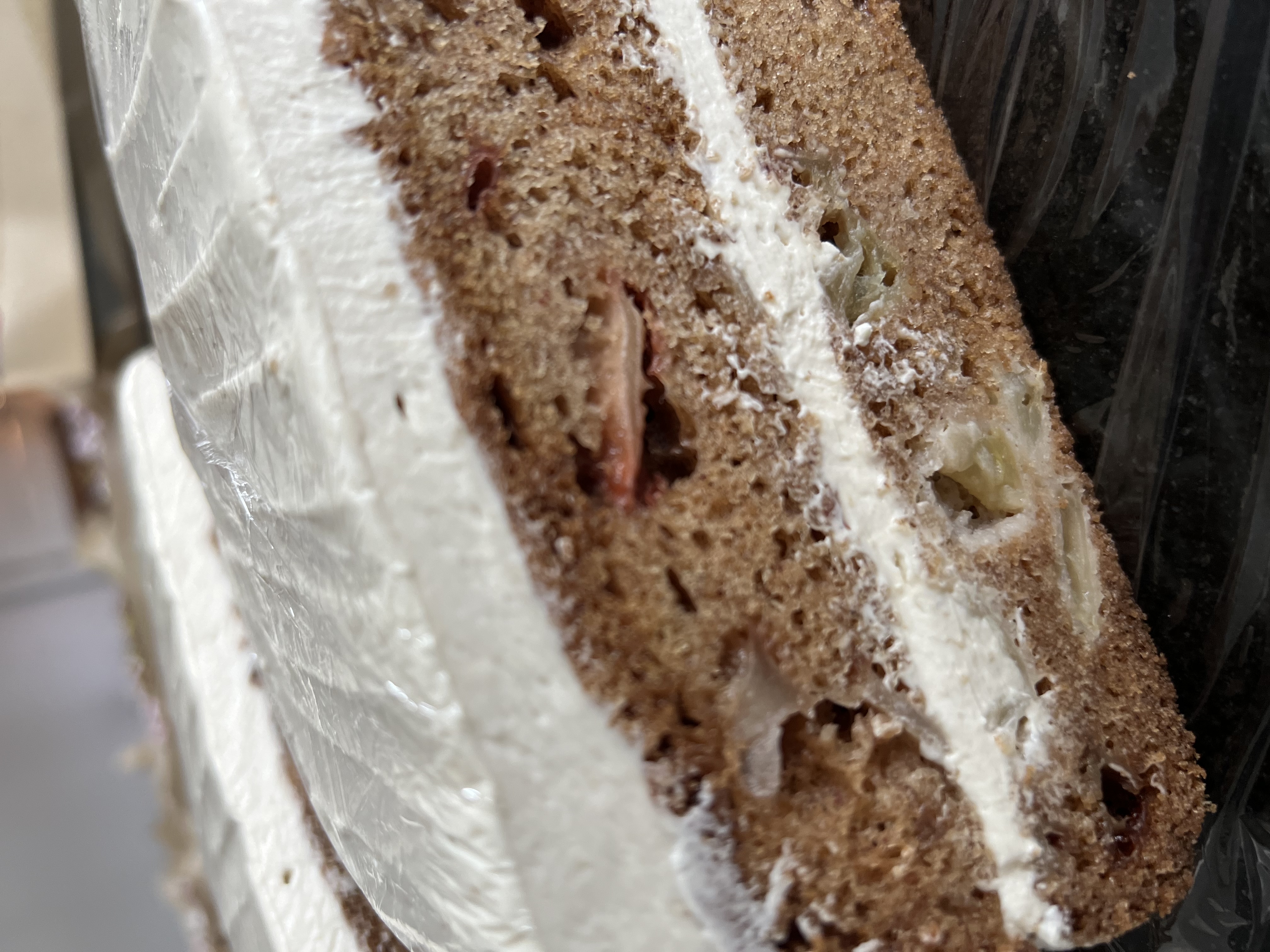 Apple Cake with Maple Frosting