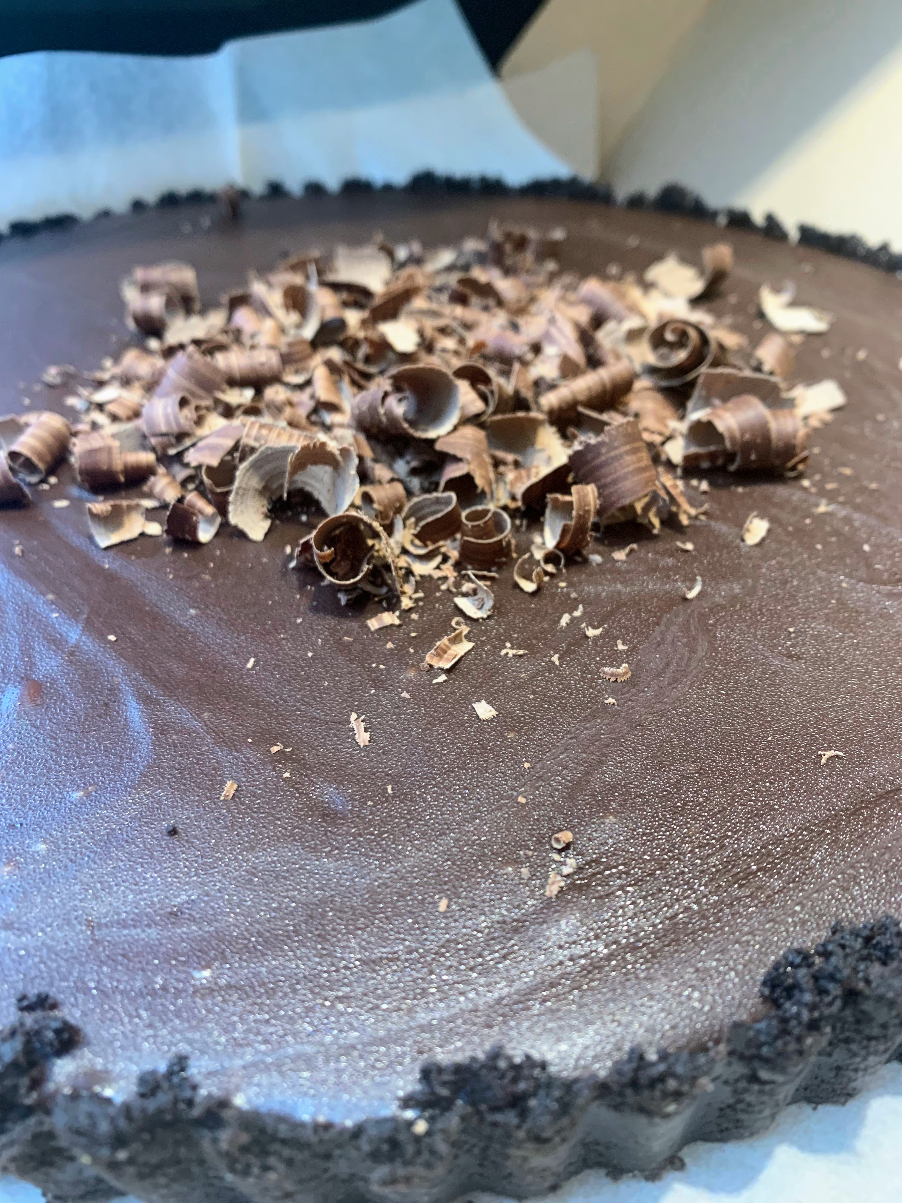 No-Bake Chocolate Tart